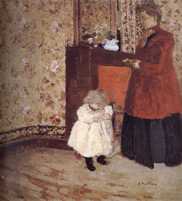 Edouard Vuillard Wife and children Sweden oil painting art